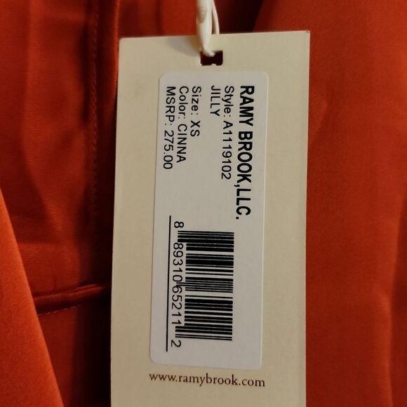Ramy Brook Jilly Top, Color Cinna, Size XS - Picture 4 of 5